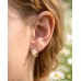 BxkSky Hoop Daisy Earrings for Little Girls 8-12 Kids Granddaughter Gifts F-Daisy-E hoop-GD