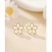 BxkSky Flower Earrings for Little Girls Kids Ages 8-12 Hypoallergenic F-Daisy-E-Granddaughter