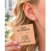 BxkSky Keep Blooming You Are So Loved - Daisy Earrings for Girls F-Daisy-E-KBF