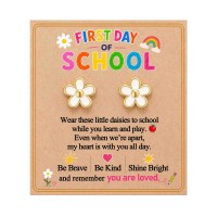 BxkSky First Day of Kindergarten Girl Back to School Earrings Gifts Kids F-School-E-JU