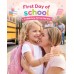 First Day of Kindergarten Girl Preschool Bracelet Back to School Gift Stuff SD-Gold bow FZQ-B-BTS school