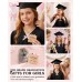 BxkSky 5th Grade Graduation Gifts Decorations, Primary Elementary School Graduation Grad Graduate Gold Bow Necklace Class of 2026 Gifts