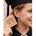 BxkSky 5th Grade Graduation Gifts Decorations, Primary Elementary School Graduation Grad Graduate Gifts Earrings SD-Gold bow-E hoop-5th grad