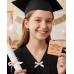 BxkSky 8th Grade Graduation Gifts Decorations for Girls, Middle School Graduation Grad Graduate Gifts Earrings