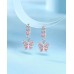 BxkSky Valentines Day Gifts for Daughter from Mom Christmas Easter Birthday Gifts for Daughter Earrings  SD-butterfly-E hoop-Daughter
