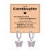 BxkSky Hypoallergenic Butterfly Hoop Huggie Earrings for Girls 8 12 10 11 14 Year Old Birthday Granddaughter from Grandma 8th Grade Preschool Prek Kindergarten Graduation Gifts for Tween Teen Girl Trendy Stuff SD-butterfly-E hoop-GD